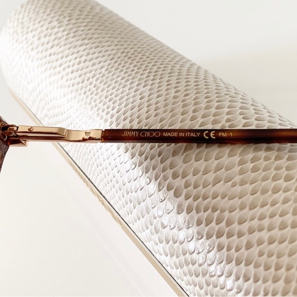 Jimmy Choo Sunglasses With Side Crystal  Gorgeous NWT - Picture 7 of 7